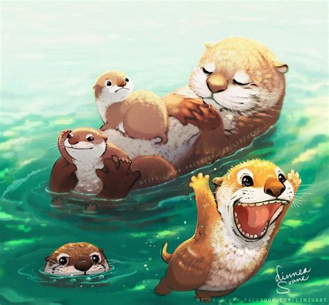 Otter On Deviantart Otter