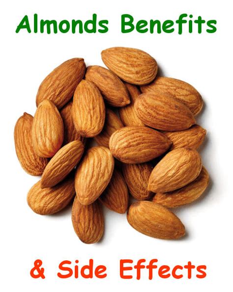 Health Benefits Of Almonds And Side Effects