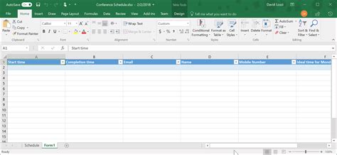 Create A Form In Excel To Populate A Spreadsheet Google Spreadshee