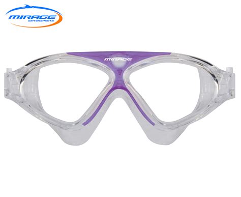Mirage Adult Lethal Swim Goggles Clearpurple Nz