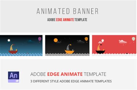 40 Awesome Edge Animate Templates With Regard To Animated Banner