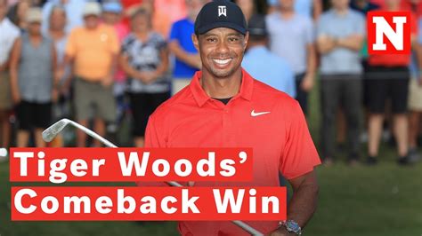 Tiger Woods Wins Tour Championship For First Pga Victory Since