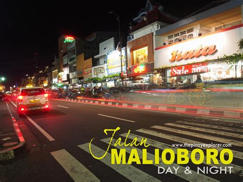 Jalan Malioboro Day And Night The Pinoy Explorer