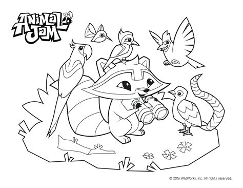 Here is a free coloring page of animal jam. Environment Coloring Pages at GetColorings.com | Free ...