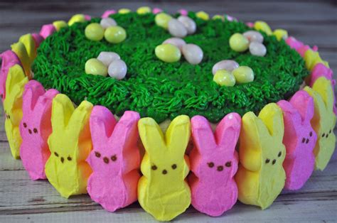 Peeps Easter Cake Mommys Fabulous Finds