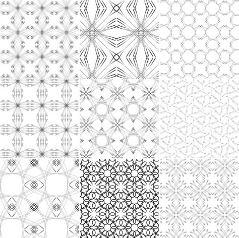 Line Patterns Vector Art And Graphics