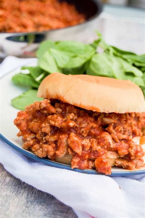 Ground Turkey Sloppy Joes The Diary Of A Real Housewife