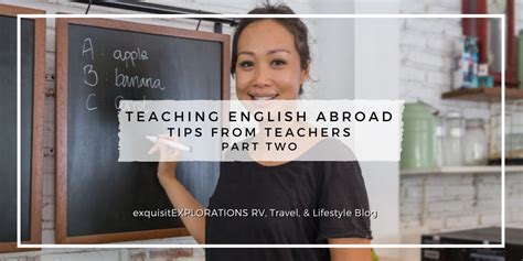Teaching English Abroad Part 2 Tips From Teachers Part Of Our Talks