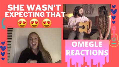making 2020 better omegle singing reactions youtube