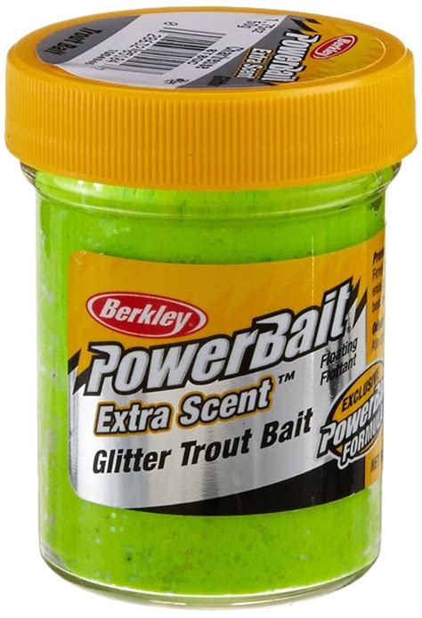 Berkley Powerbait Glitter Chartreuse Amazonde Sport And Freizeit
