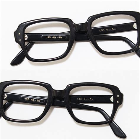 1960 s 70 s type s9 uss military official eyeglasses black ｜ ビンテージ眼鏡 american classics