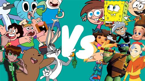 Nickelodeon Vs Cartoon Network By Southdorugduaba On Deviantart