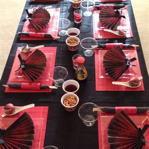 asian themed party in 2019 japanese table chinese party japanese party