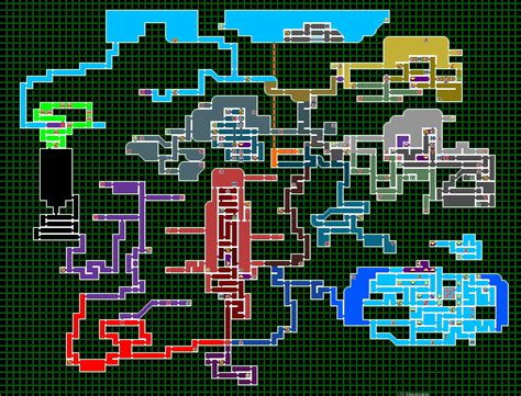 Recolored The Map In Am2r To Differentiate The Areas Rmetroid