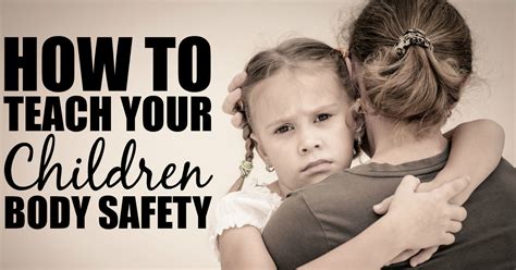 How To Teach Your Children Body Safety Extreme Couponing Mom