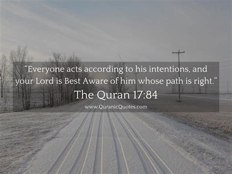 #282 The Quran 17:84 (Surah al-Isra) | Quranic Quotes