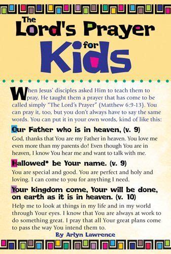 108 Best The Lords Prayer For Children Images On Pinterest Our