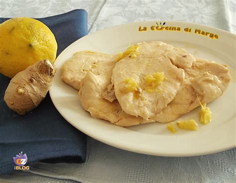 Unire il finocchio, mondato e tagliato a fette di 4 mm di spessore. Petto di pollo allo zenzero e limone | La Cucina di Marge