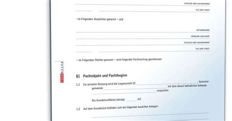 Ein nutzungsvertrag kann sich, je nach inhaltlicher regelung, als mietvertrag nehmen sie sich am. Pachtvertrag Grundstueck Muster