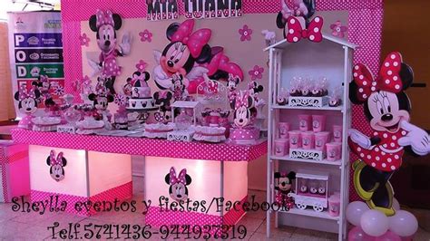 Minnie Party Minnie Mouse Birthday Party Buffet Birthday Theme