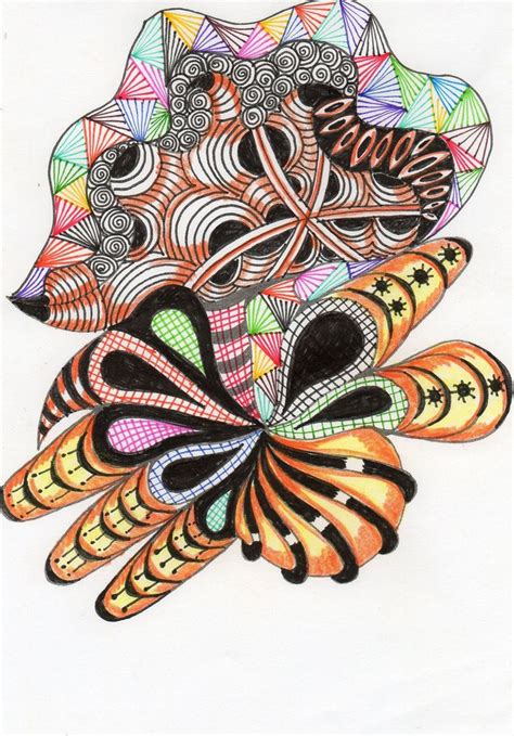 Colorscolorscolors Zentangle Patterns Zentangle Art Zentangle