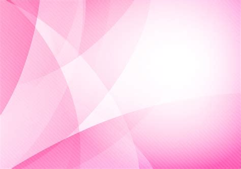 Curve And Blend Light Pink Abstract Background Premium Vector