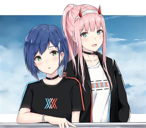 Anime Girl Glitch Zero Two Supreme