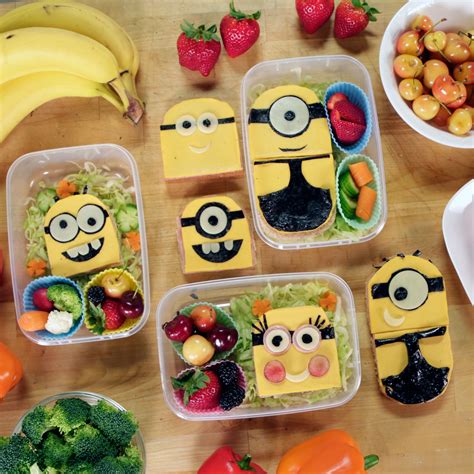 Your Kids Will Love This Easy To Make Minions Bento Box Fun Kids Food