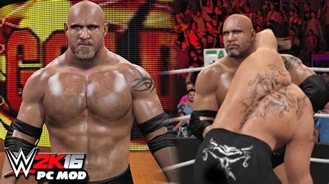 Wwe K Pc Mods Goldberg Character Mod With All Gfx Titantron