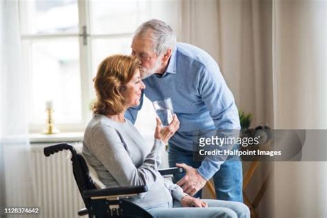 Disabled Couple Kissing Photos And Premium High Res Pictures Getty Images