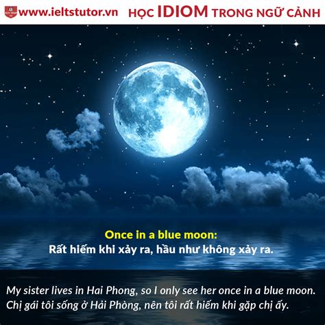 Giải Thích Idiomonce In A Blue Moontiếng Anh Idiom