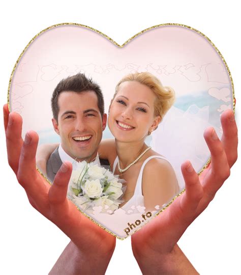 heart photo template put a pic into a heart shaped frame