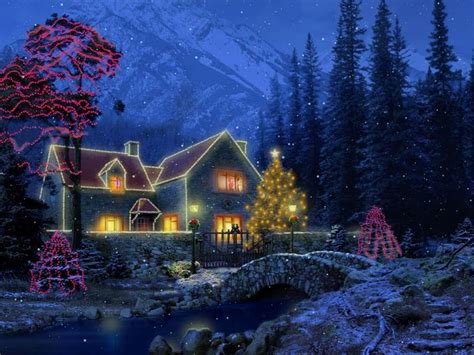 50 3d Animated Christmas Wallpapers