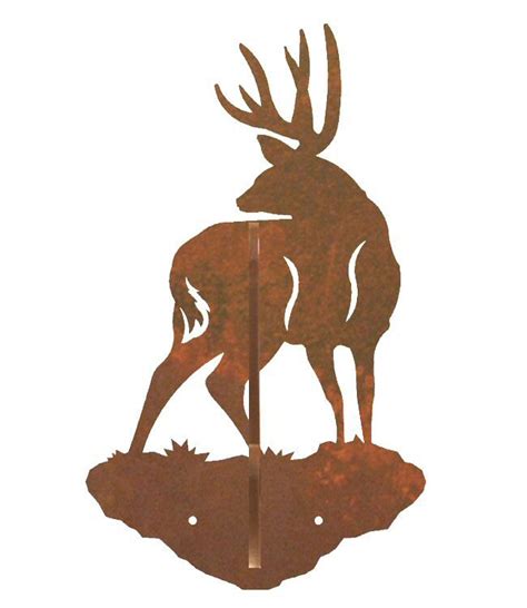 30 Mule Deer Head Metal Wall Art Wildlife Wall Decor