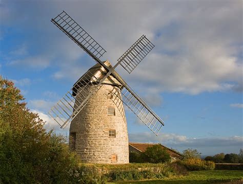 Windmill Stembridge Tower Mill In High Ham Near Langport Somerset