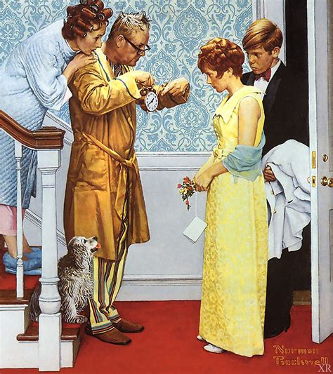 Find the norman rockwell print or poster you're looking for here! past curfew! - Norman Rockwell | Norman rockwell paintings ...