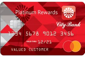 Enhance your lifestyle with our range of credit cards. City Bank Platinum Rewards Card Reviews (Jan. 2021) | Personal Credit Cards | SuperMoney