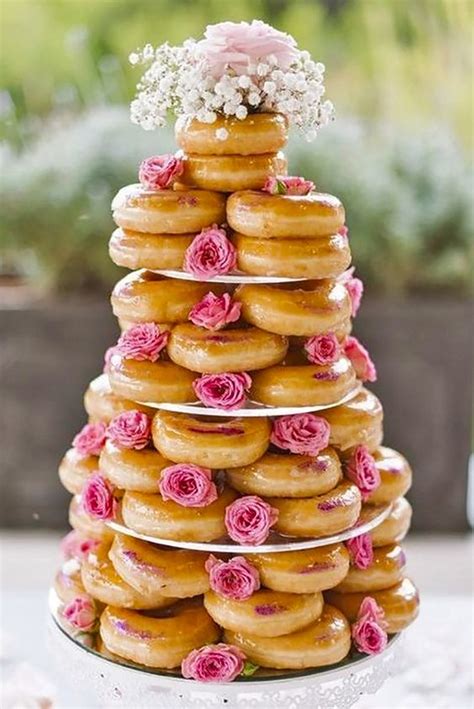 These Cute Doughnut Wedding Cakes Will Save You Some Cash Stay At Home Mum