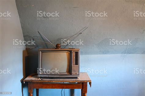 Old Television Set Stock Photo Download Image Now 1980 1989