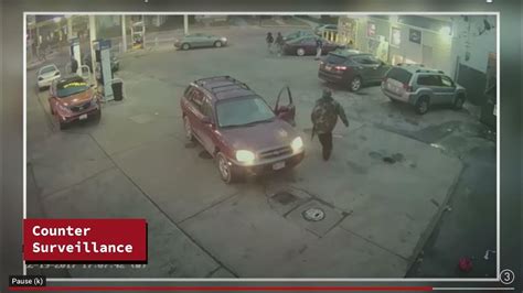 Reckless Gunfire Erupts At A Cleveland Gas Station! Multiple Gunman