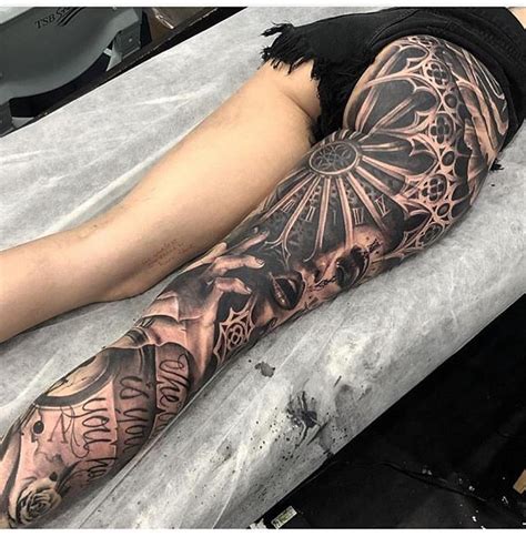 Sick Braddoulttattooartist Inkedmag Tattooed Tattoo Artist Art Inked Leg Tattoos