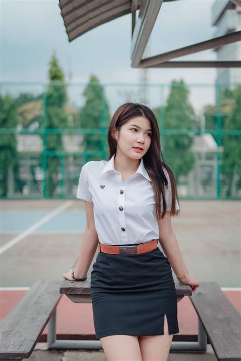 Thai Girl Video Tight Mini Skirt University Girl School Girl Dress