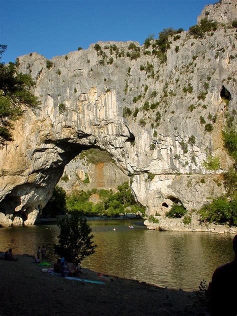 Pont Darc In The Ardèche River Nature Chauvet Cave Natural Landmarks
