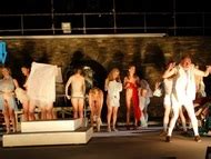 Naked Aglaia Pappa In Lysistrata Stage Play