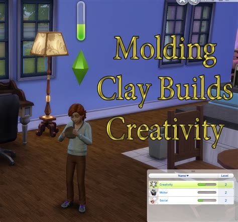 Mod The Sims Molding Clay Builds Creativity