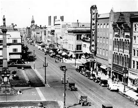Racine Downtown 1930s Great Places Places To Visit Midwest Road