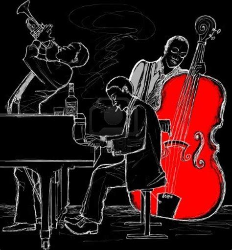 Vector Illustration Of A Jazz Band Jazz Art Jazz Music Art Art Music