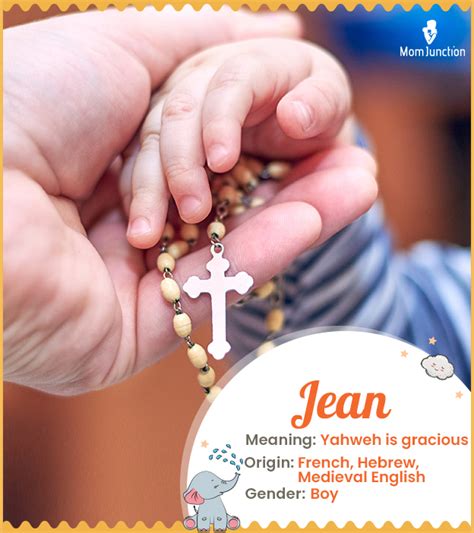 Jean Name Meaning Origin History And Popularity MomJunction
