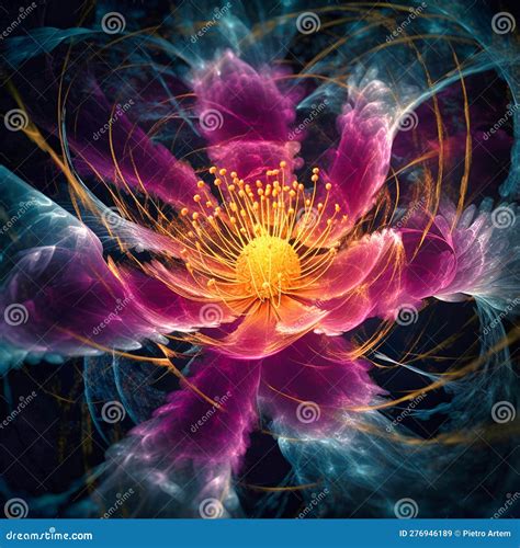 Connections of Ethereal Spirit Manifested in Real, Generative AI Stock