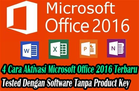 Apabila anda menerapkan cara ini dan berhasil maka anda tidak perlu membeli atau mempunyai product key. √ 4 Cara Aktivasi Microsoft Office 2016 Terbaru Tested Dengan Software Tanpa Product Key - Speck ...